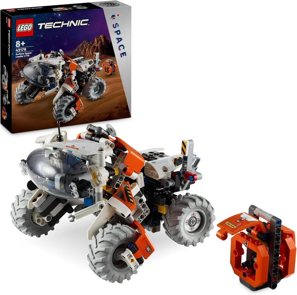 LEGO Technic LT78 űrszállító jármű, űrépítő készlet felfedező kirándulásokhoz és űrkalandokhoz, ötletes játékélmény fiúknak és lányoknak, ajándék 8 évesnél idősebb gyermekek számára 42178 építőkészlet Besuche den LEGO-Store Single