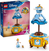 LEGO Ç€ Disney Princess Hamupipőke ruha, játék fiúknak és lányoknak 9 éves kortól - ruhaakasztót, Hamupipőke mini babát és egérfigurát tartalmaz - Kreatív játékkészlet 43266 Építőkészletek Beuche den LEGO-Store Alapértelmezett cím