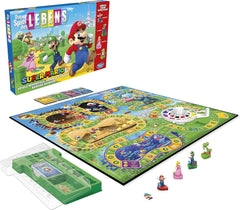 Hasbro The Game of Life Super Mario társasjáték 8 éves kortól, játssz minijátékokat, gyűjts csillagokat és harcolj Bowserrel