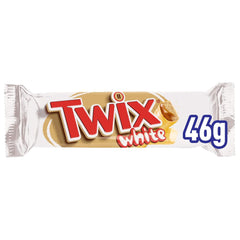 Twix fehér csokoládészeletek | Karamell, Keksz, Fehér csokoládé | Csokoládé Multi Pack | 5 rúd (5 x 46 g) (4 db-os csomag)