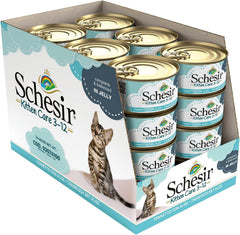 Hrană umedă pentru pisici Cat Jelly Kitten Tuna cu Aloe Vera, jeleu, 24 cutii x 85 g