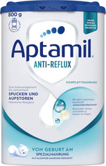 Aptamil Anti-Reflux – Születéstől fogva teljes értékű tápszer Étrendkezelés Hányás és regurgitáció bébiétel tejpor 1 x 800g