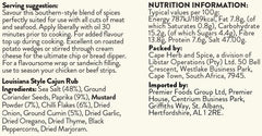 Rub, Louisiana Cajun g, 100 g
