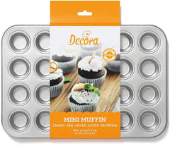 0070035 HÁTFORMÁJA 24 MINI MUFFINHOZ 38,5 X 26 X 2 H CM Sütőformák és tálcák Naty Shop