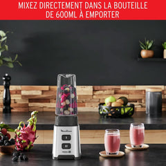 Turmixgép Pulseo LM17GD, 400 W, 4 penge, 700 ml, hordozható tartály 600 ml Kitchen Naty Shop