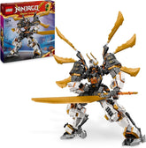 LEGO NINJAGO Cole Titan Dragon Mech kalandjáték gyerekeknek 1 minifigura nindzsa játékkészlet születésnapi ajándék fiúknak és lányoknak 12 éves fantáziajátékkészlet 71821 Építőkészletek Besuche den LEGO-Store alapértelmezett cím