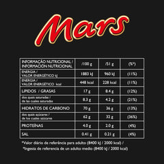 Mars csokoládé karamell csokoládé 1 csomag 5 szelet (1 x 225 g) (2 darabos csomag)