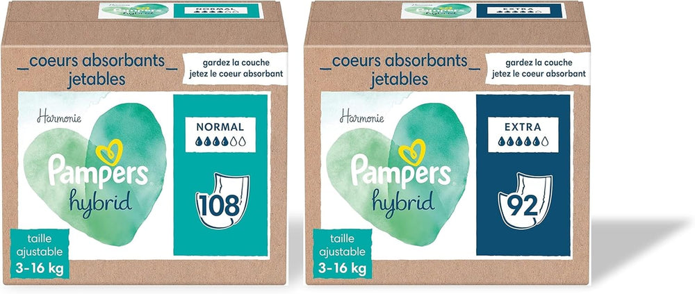 Harmony Hybrid 200 eldobható védőmagok, extra nedvszívó képesség a mosható hibrid pelenkákhoz, védik a baba érzékeny bőrét