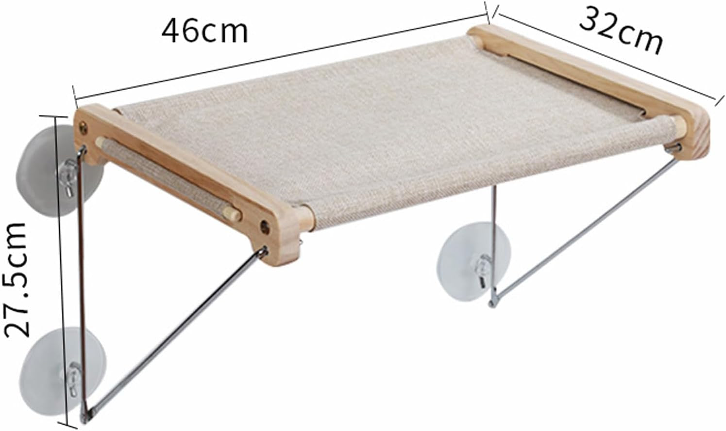 Pat pentru pisici la fereastră, șezlong pentru pisici cu o capacitate de încărcare de până la 18 kg, hamac pentru pisici, șezlong de perete pentru pisici, platformă pentru pisici, raft pentru pisici pentru dormit, joacă, cățărat și relaxare