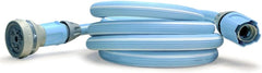 Furtun de grădină extensibil Magic Blue Hose, 20 de metri, cu sac și duză de pulverizare