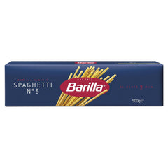 Barilla Pasta Klassische Spaghetti n.5 aus kiváló minőségű Hartweizen immer al dente, (1 x 500 g), geschmacklos