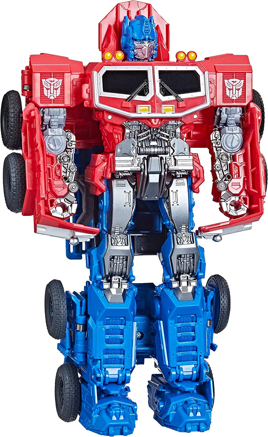 Transformers játékok a Rise of the Beasts, Smash Changer Optimus Prime filmhez, 6-os figura, 22,5 cm Akciófigurák Naty Shop Optimus Prime