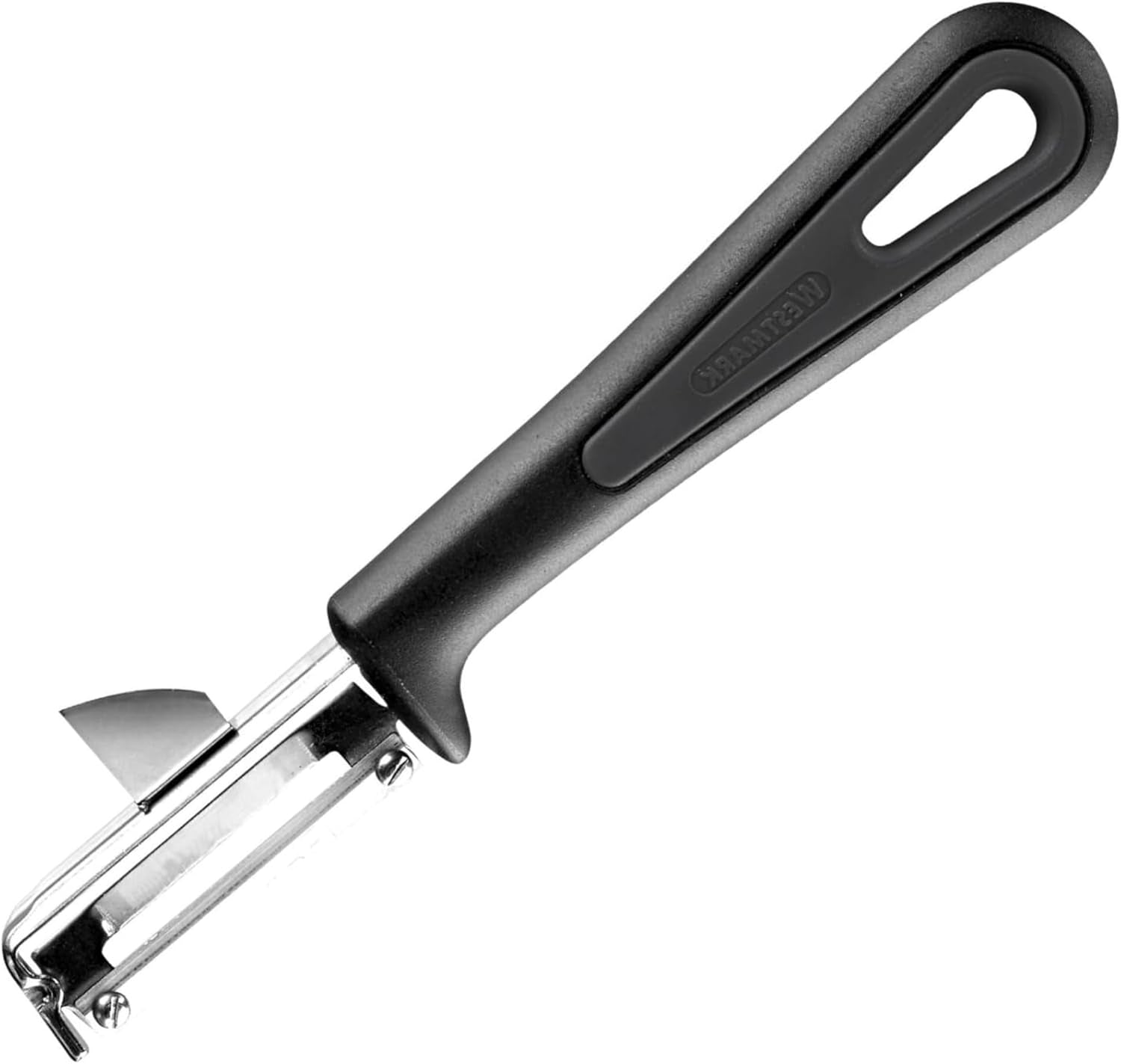 Westmark 29092270 Sparschäler Gallant, Pp/Tpe/Edelstahl, Schwarz / Rot, 16,5 X 3,7 X 2 Cm Peeler Naty Shop Gentle (pentru stângaci)