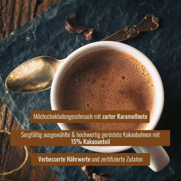 Cocoa Fantasy Hot Choc Powder, 1 kg kakaópor forró csokoládéhoz, 15% kakaótartalom