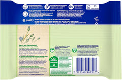 Șervețele umede de toaletă Tempo ''Gentle & Sensitive'' - Megapack - 16 pachete cu 42 de șervețele fiecare - Duo Packs - Aloe Vera naturală - Hârtie igienică, testată dermatologic, neutră pentru piele