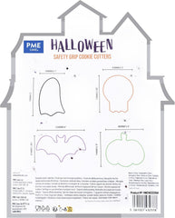 Forme de biscuiți Halloween cu prindere confortabilă (set de 4)