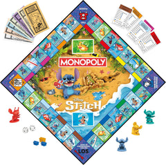 Monopoly Disney Stitch Edition társasjáték - német változat