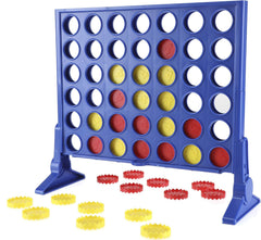 Connect Four stratégiai játék, 2 játékos társasjáték, végtelen szórakozás a barátokkal és a családdal, tökéletes társasjátéknak és többszereplős szórakozáshoz, ajándék 6 éves kortól
