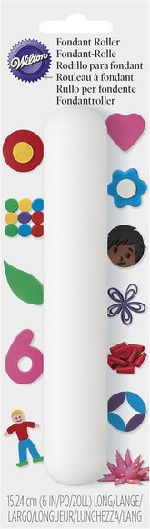 Wilton Fondant Roller, 2,6924000000000001 x 6,5278 x 22,174200000000003 cm, Weiß