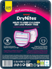 Huggies Drynites Nagyon nedvszívó éjszakai pelenka, 8-13 éves lányoknak (30-48 kg), 52 db (4 x 13) Mother and Child Naty Shop