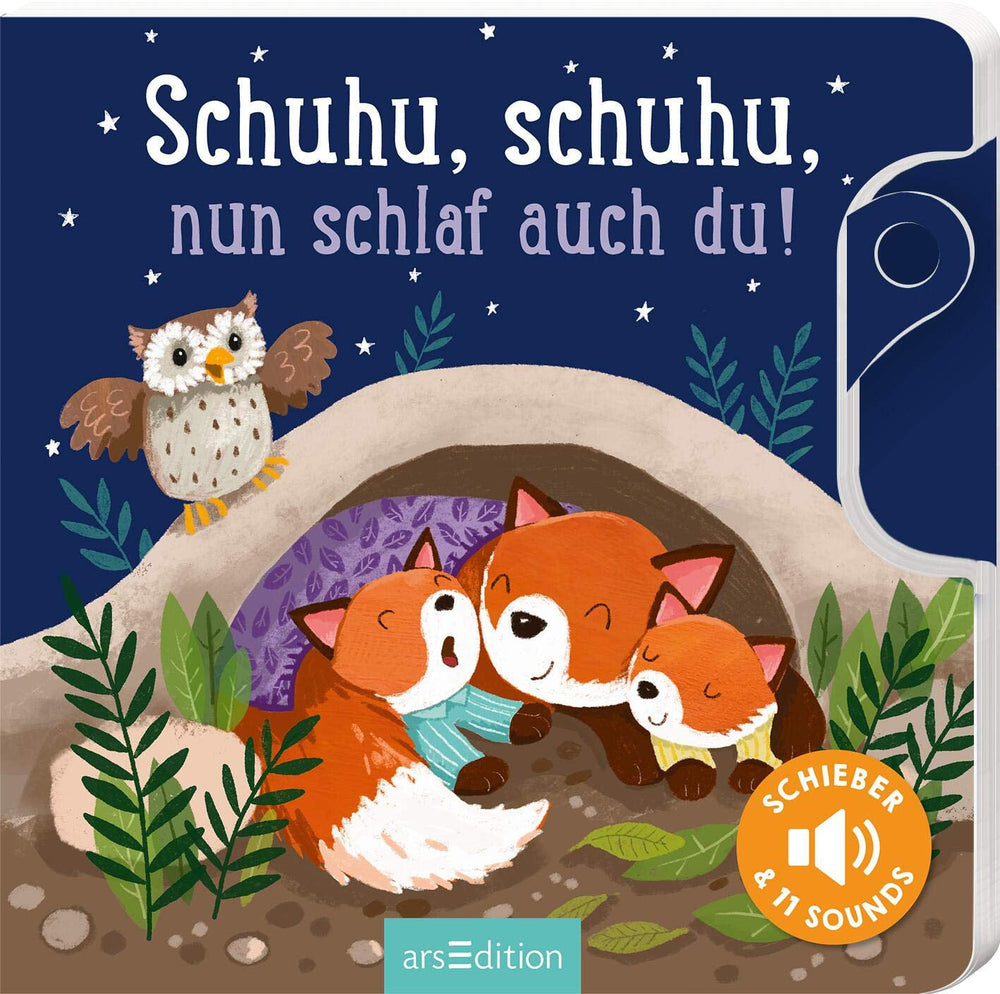 Shoo, shoo, acum și tu dormi!: Slider și 11 sunete | O carte inovatoare cu sunete de slider pentru cei mici cu vârsta de peste 18 luni Jucarii Bebe Naty Shop Carte