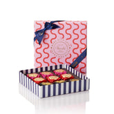 Venchi - Doboz 9 válogatott csokoládéval, 175 g, gluténmentes, mesterséges színezék vagy tartósítószer nélkül, Valentin-napi ajándékötlet