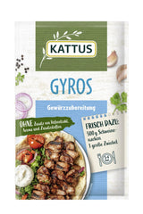 - Gyros Gewürzzubereitung | Fűszerezés 3-4 adaghoz | Ohne Zusatz von Fefeextrakt, Aroma und Zusatzstoffen | 25 g zacskóban