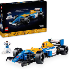LEGO Icons Williams Racing FW14B Nigel Mansell-lel - F1-es autómodell-készlet versenyzős sofőr minifigurákkal, gyűjthető - asztaldísz állvánnyal - Ajándék felnőtteknek és tiniknek, motorsportok rajongóinak 10353 építőkészletek Besuche den LEGO-Store alapértelmezett cím
