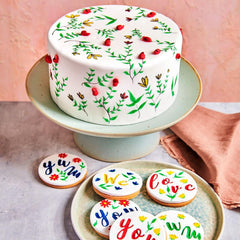 Pixuri alimentare Funcakes, portocaliu: coloranți alimentari, vârf flexibil pentru linii groase și subțiri, pix comestibil pentru fursecuri, prăjituri, fondant și multe altele, ideal pentru personalizare, certificat Halal