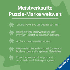 Ravensburger puzzle pentru copii - 12900 Ocean dwellers - Puzzle subacvatic pentru copii cu vârsta de peste 8 ani, cu 200 de piese în format XXL Puzzle Naty Shop