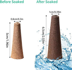 50 csereszivacs, vetőmagtelepítő csövek, gyökértermesztő szivacsdugók, hidroponikus termesztőkészletek hidroponikus termesztőrendszerekhez, beltéri hidroponika, kert