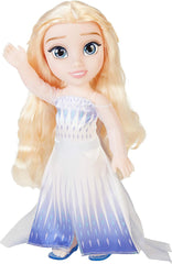 Disney Frozen 2 ELSA A Hókirálynő baba - 35 cm magas, mozgatható baba ikonikus divatruhában és hosszú hajú haj extra játékélményért, 3 éves és annál idősebb lányok számára, 214894 Naty Shop Dolls alapértelmezett cím