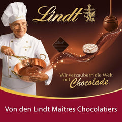 Lindt Chocolate LINDOR Double Chocolate Balls, Promoție | Pungă de 137 G Bomboane de Ciocolata Naty Shop