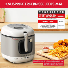 Fritőz AM4800 Mega 2kg, olajsütő, szagszűrő, 1800 W Háztartási gépek Naty Shop