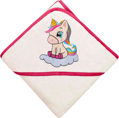 LAYNENBURG Prosop de baie cu glugă Premium Baby, 100% bumbac - Oeko TEX, 80 x 80 cm Mama si Copilul Naty Shop