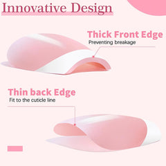 Set 240 de unghii false franceze scurte, unghii artificiale pătrate, unghii de lipit cu lipici, vârfuri de unghii acrilice, unghii false pentru femei, artă unghii DIY