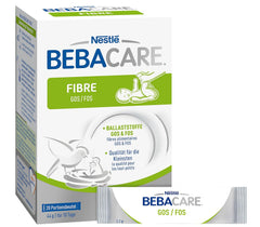 BEBACARE FIBER gluténmentes étrend-kiegészítő a kíméletes emésztéshez, táplálékkiegészítő babáknak születéstől és kisgyermekek számára, 1x (20 x 2,2g)