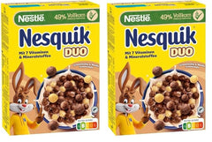 NESTLÉ Duo gabonapehely, barna és fehér csokoládé gabonapehely és teljes kiőrlésű gabona (1 x 325 g)