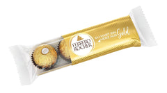 Ferrero Rocher - Ropogós és krémes mogyoró különleges praliné - Valentin-napi ajándék neki és neki - 16 csomag, 4 db egyedi praliné