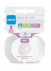 MOM | Mellvédők - 2 db szilikon mellpárna készlet (L-es méret, 23mm) Kiegészítők Étel és szoptatás Bebe Naty Shop