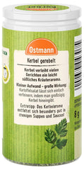 Ostmann Gewürze - Kerbel gerebelt | Kräuternote für Lammgerichten und deftige Eintöpfe | 8 g in der Streudose