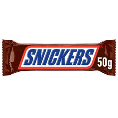 Snickers csokoládészelet mogyorós karamell 5 szeletcsomag | Snack foci | (1 x 5 x 50 g)