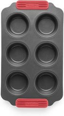 Lékué Muffin-Backform, Antihaftbeschichte, Metall, 6 Mulden Formák és tepsi Naty Shop