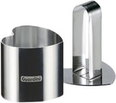 Inel alimentar în formă de inimă cu presă