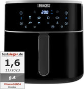 Princess Digital Hot Air Fryer - Capacitate variabilă a vasului - 8 litri maxim - 6 programe presetate Electrocasnice Naty Shop 8 litri
