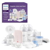 Philips Avent Elektrische Natural Motion Milchpumpe - Set Zum Abpumpen, Aufbewahren Und Füttern Inkl. Flaschen, Schnuller Und Becher (Modell SCD340/31) Élelmiszer- és szoptatási kiegészítők Bebe Naty Shop