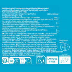 Ghee Easy 850g Ghee Bio von Grasgefütterten Kühen - Ghee Butter ohne Zusatzstoffe - Zertifiziert Organisch & Biologisch - Hochreines Ayurveda Ghee ohne Laktóz és glutén - 100% Europäisch