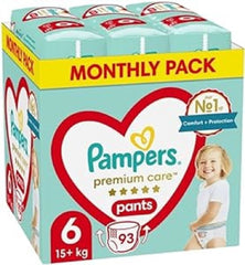 Pampers pelenkák 2-es méretű (4-8kg), Premium Care pelenkák, 68 db Mother and Baby Naty Shop 6 (93 db)