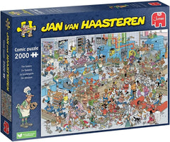 Jan Van Haasteren, The Bakery, puzzle jigsaw 2000 piese adulți Puzzle Naty Shop Titlu implicit