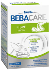 BEBACARE FIBER gluténmentes étrend-kiegészítő a kíméletes emésztéshez, táplálékkiegészítő babáknak születéstől és kisgyermekek számára, 1x (20 x 2,2g)